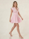 Vestido Corto Oliveta Rosa