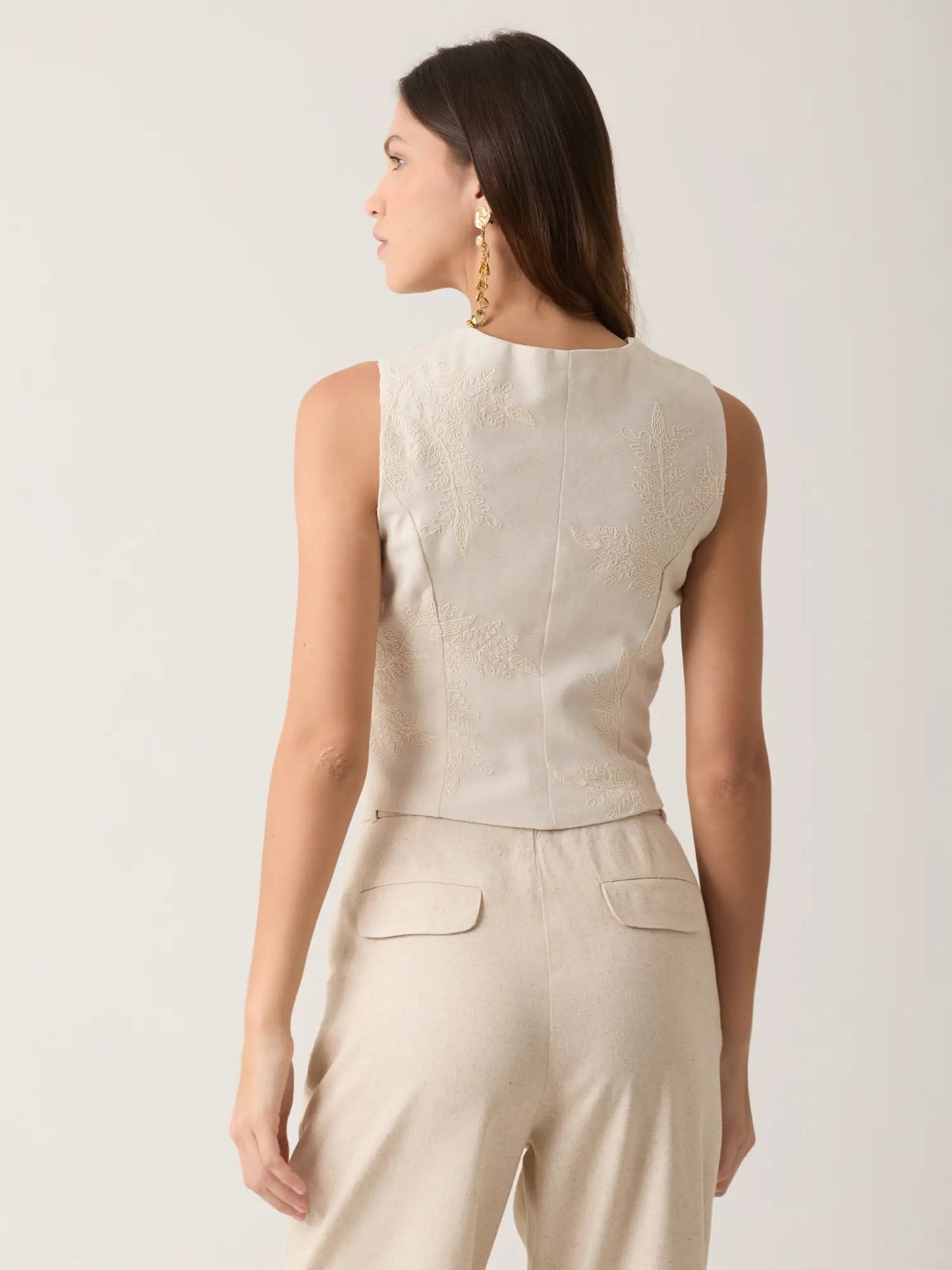 Blusa Teresina Beige