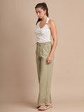 Pantalon Largo Romalia Olive