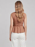 Blusa Amira Cafe