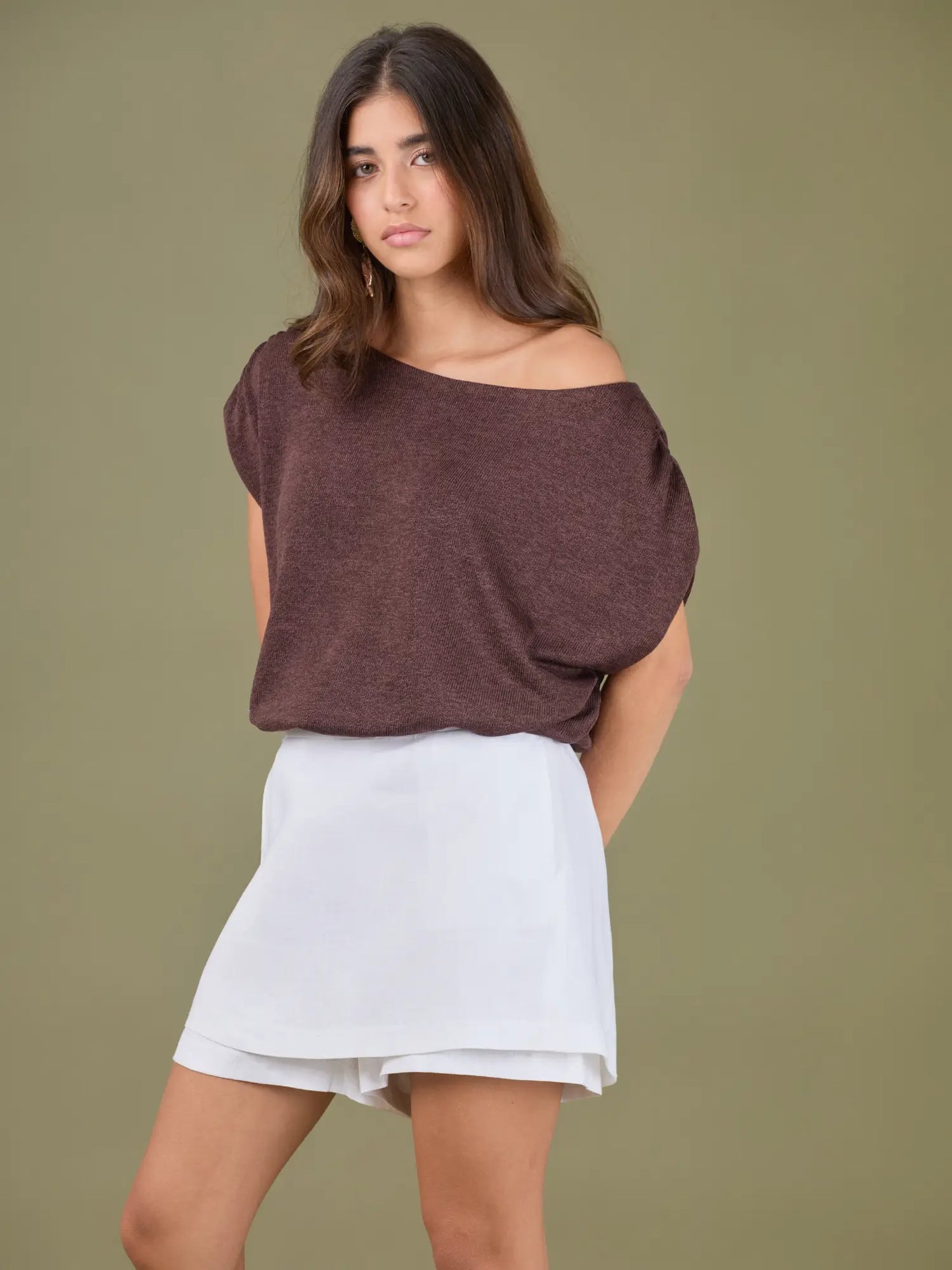 Blusa Angelini Cafe