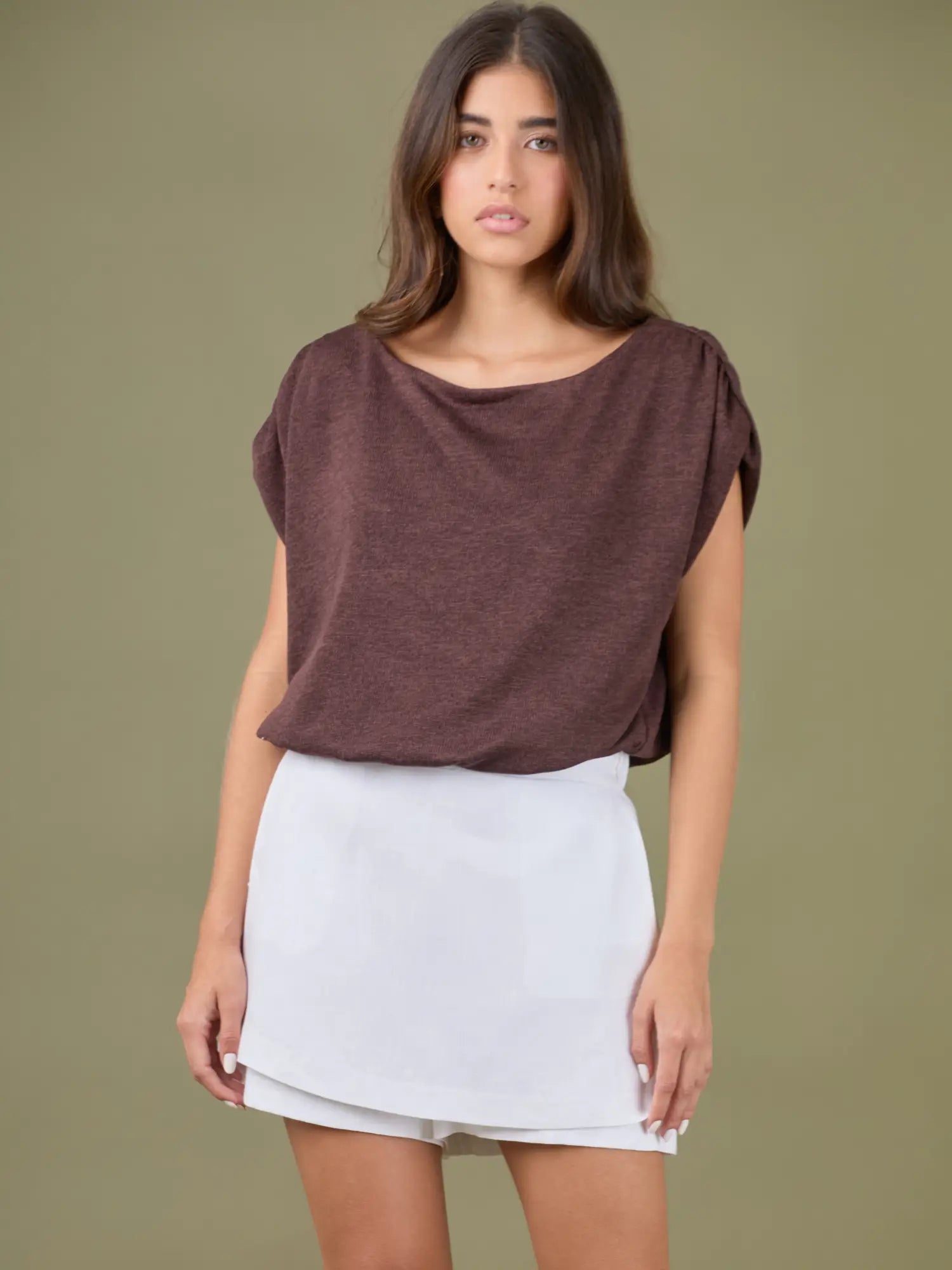 Blusa Angelini Cafe