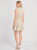 Vestido Corto Leena Sand