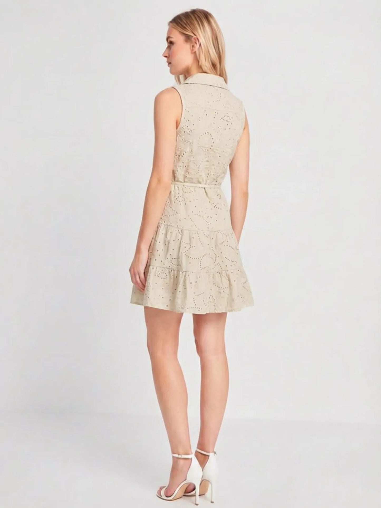Vestido Corto Leena Sand