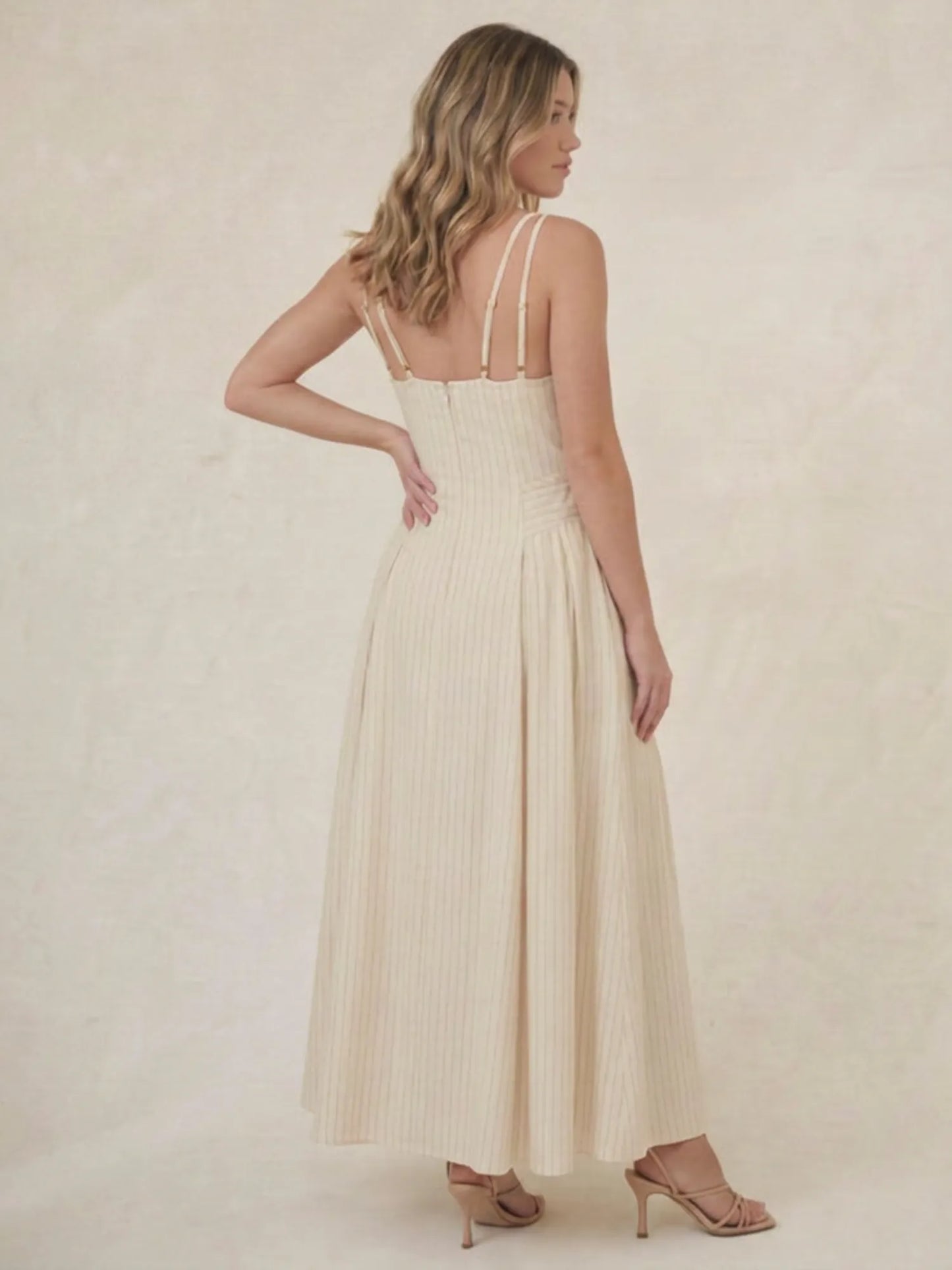 Vestido Largo Ikia Natural