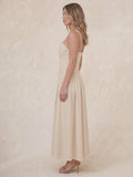 Vestido Largo Ikia Natural