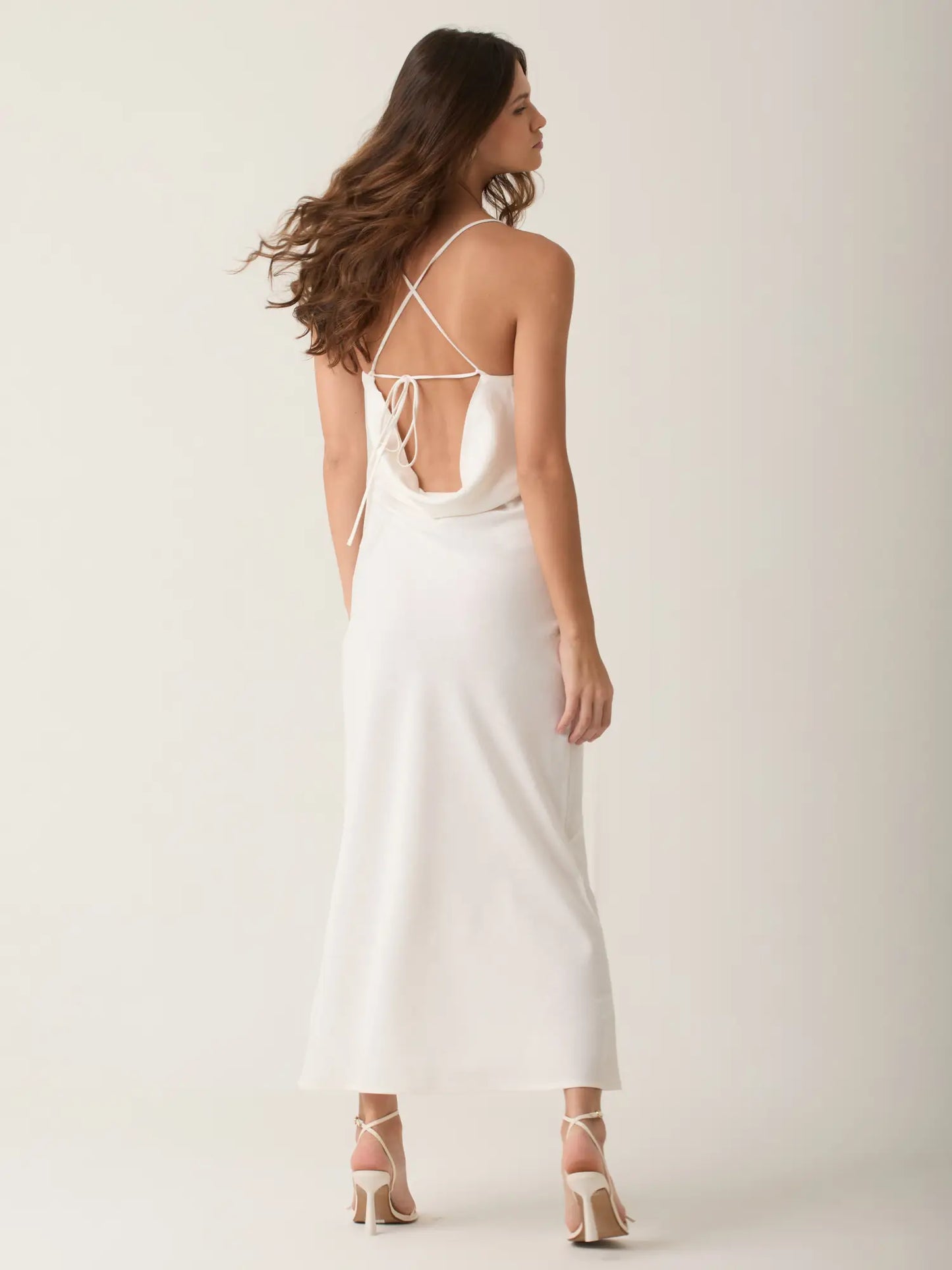 Vestido Largo Renisa Blanco