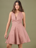 Vestido Corto Yanet Palo de Rosa