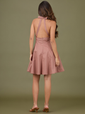 Vestido Corto Yanet Palo de Rosa
