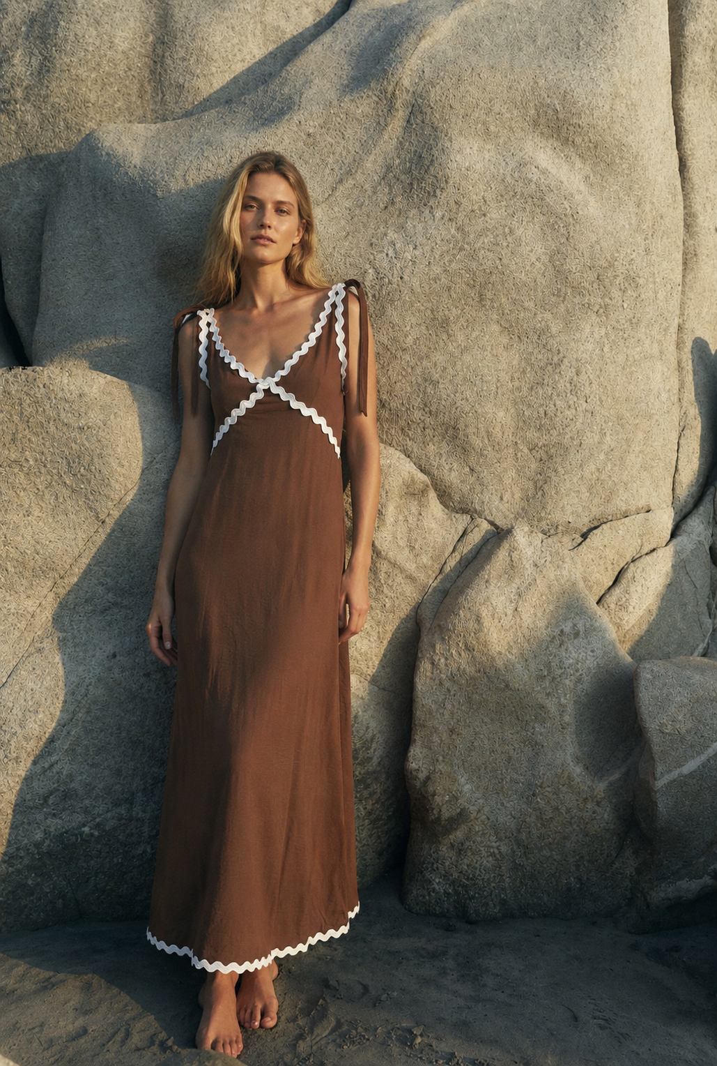 Vestido Largo Mantra Cafe