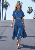 Falda Bara Azul Indigo