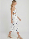 Vestido Largo Diamanto Blanco