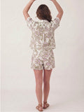 Short Corto Florea Blanco