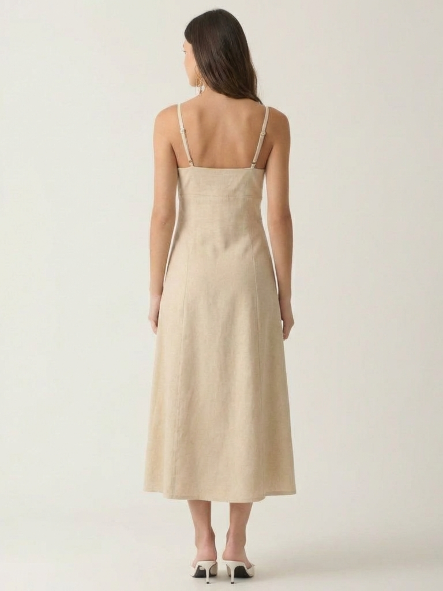 Vestido Largo Line Sand