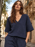 Blusa Terra Navy