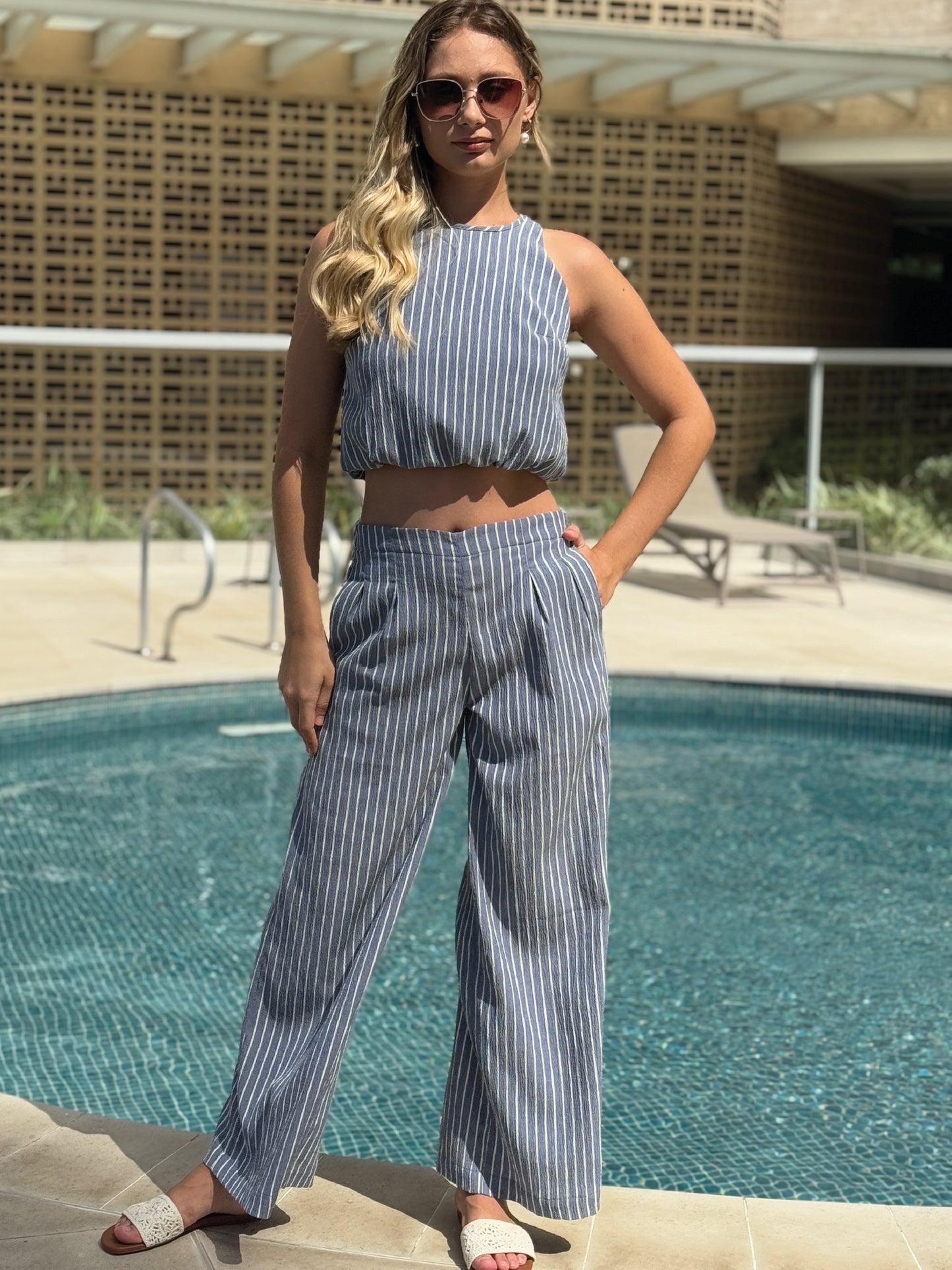 Pantalón Tamera Azul