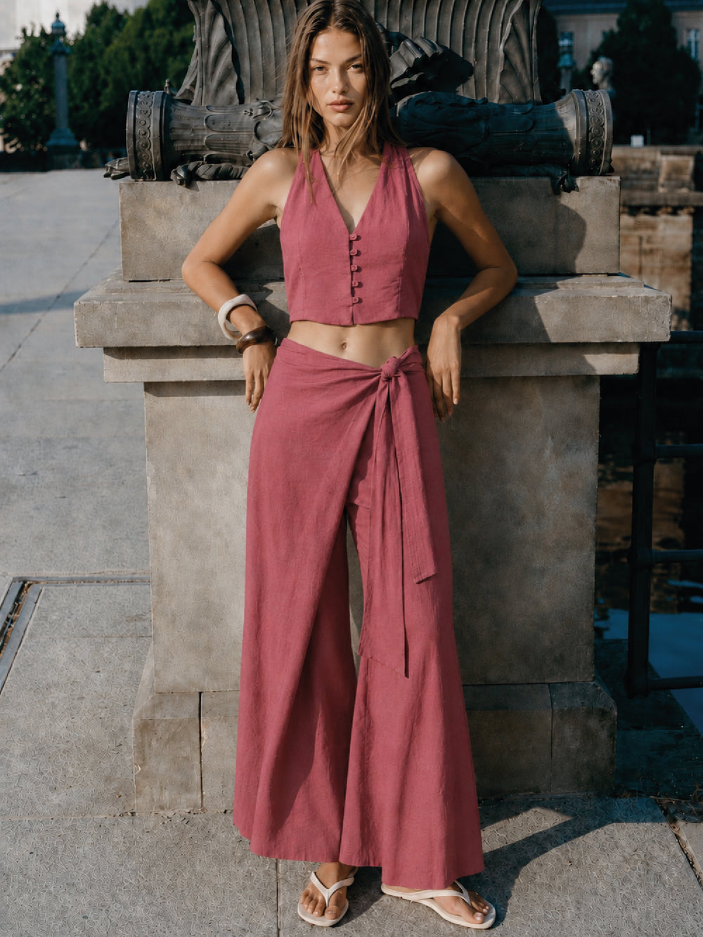 Pantalón Vermut Coral
