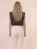 Blusa Kingham Cafe