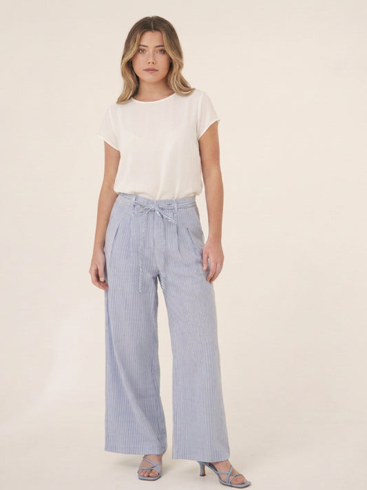 Pantalon Largo Megan Baby Blue