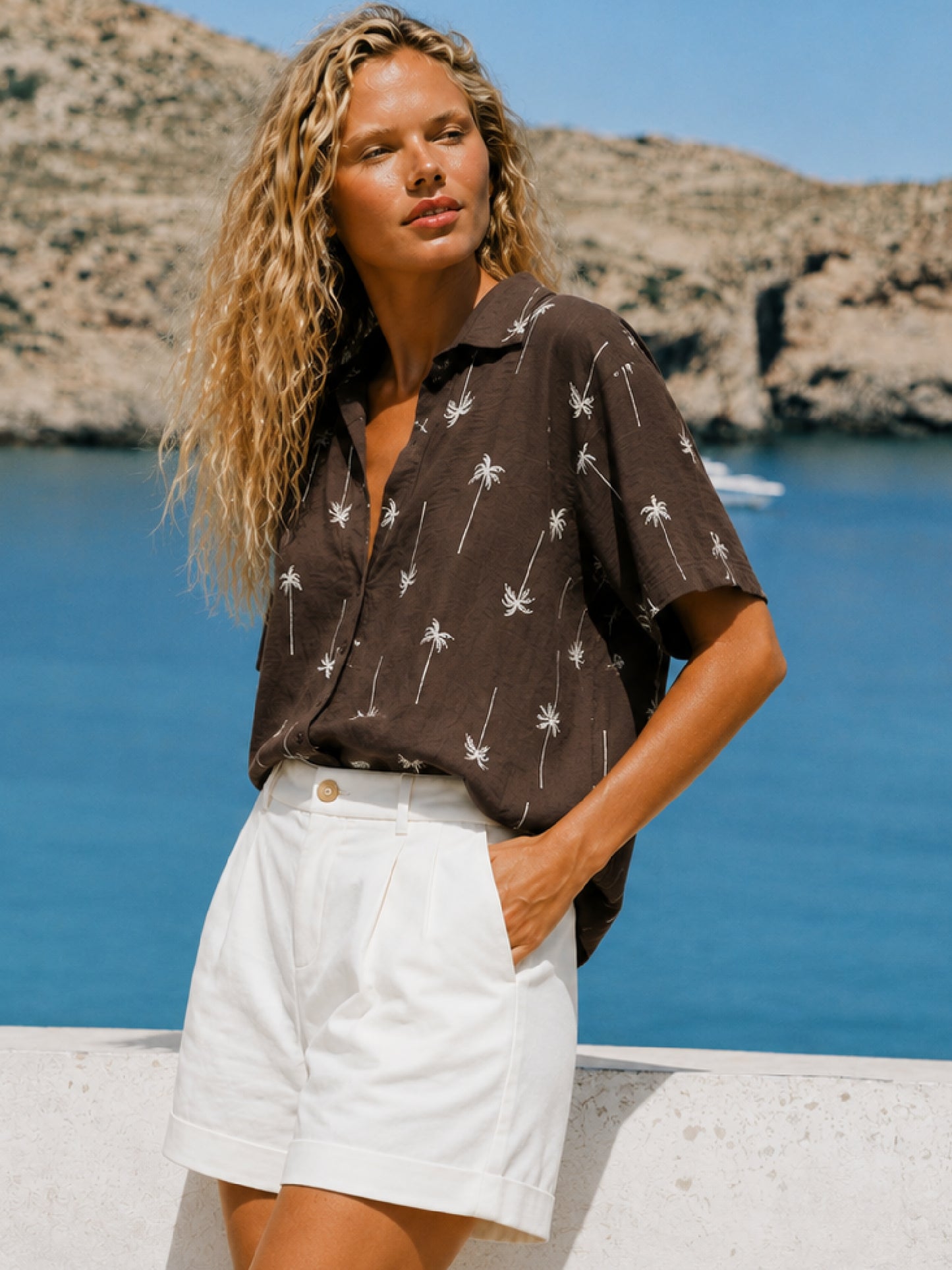 Blusa Sita Cafe