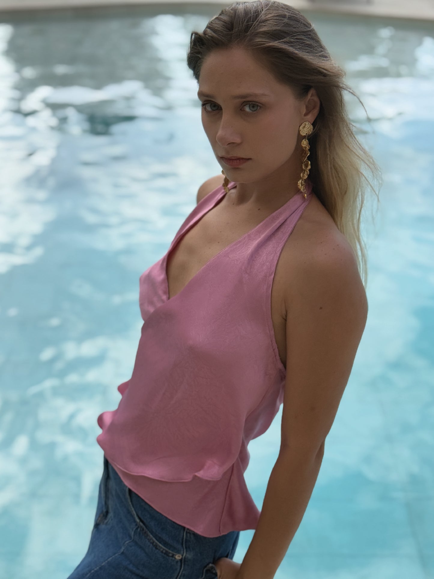 Blusa Organica Rosa