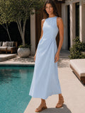 Vestido Largo Mistico Baby Blue