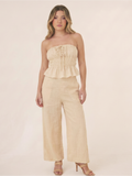 Pantalon Largo Cairo Amarillo