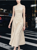 Vestido Largo Mistico Sand