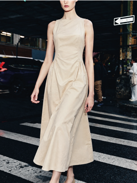 Vestido Largo Mistico Sand