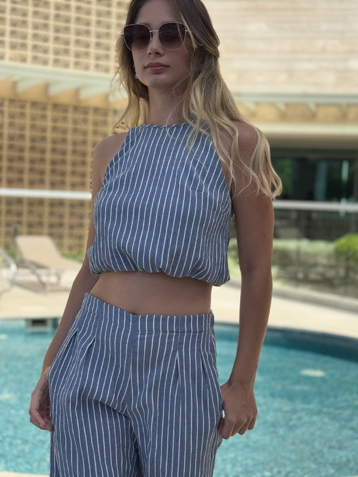 Blusa Tamera Azul