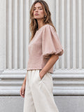 Blusa Shela Camel