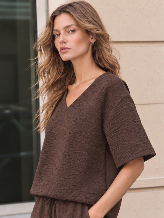 Blusa Terra Cafe