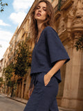 Blusa Terra Navy
