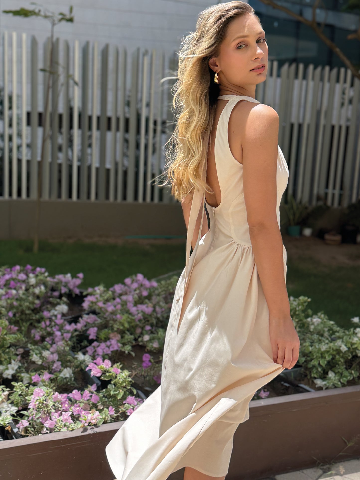 Vestido Largo Mistico Sand