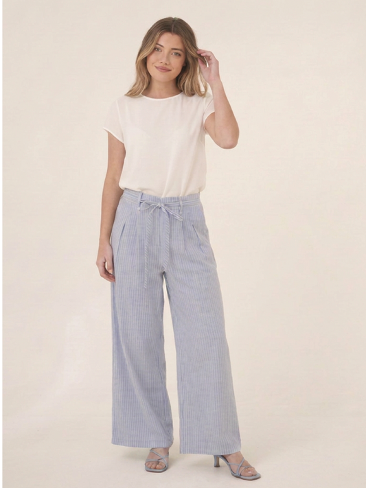 Pantalon Largo Megan Baby Blue