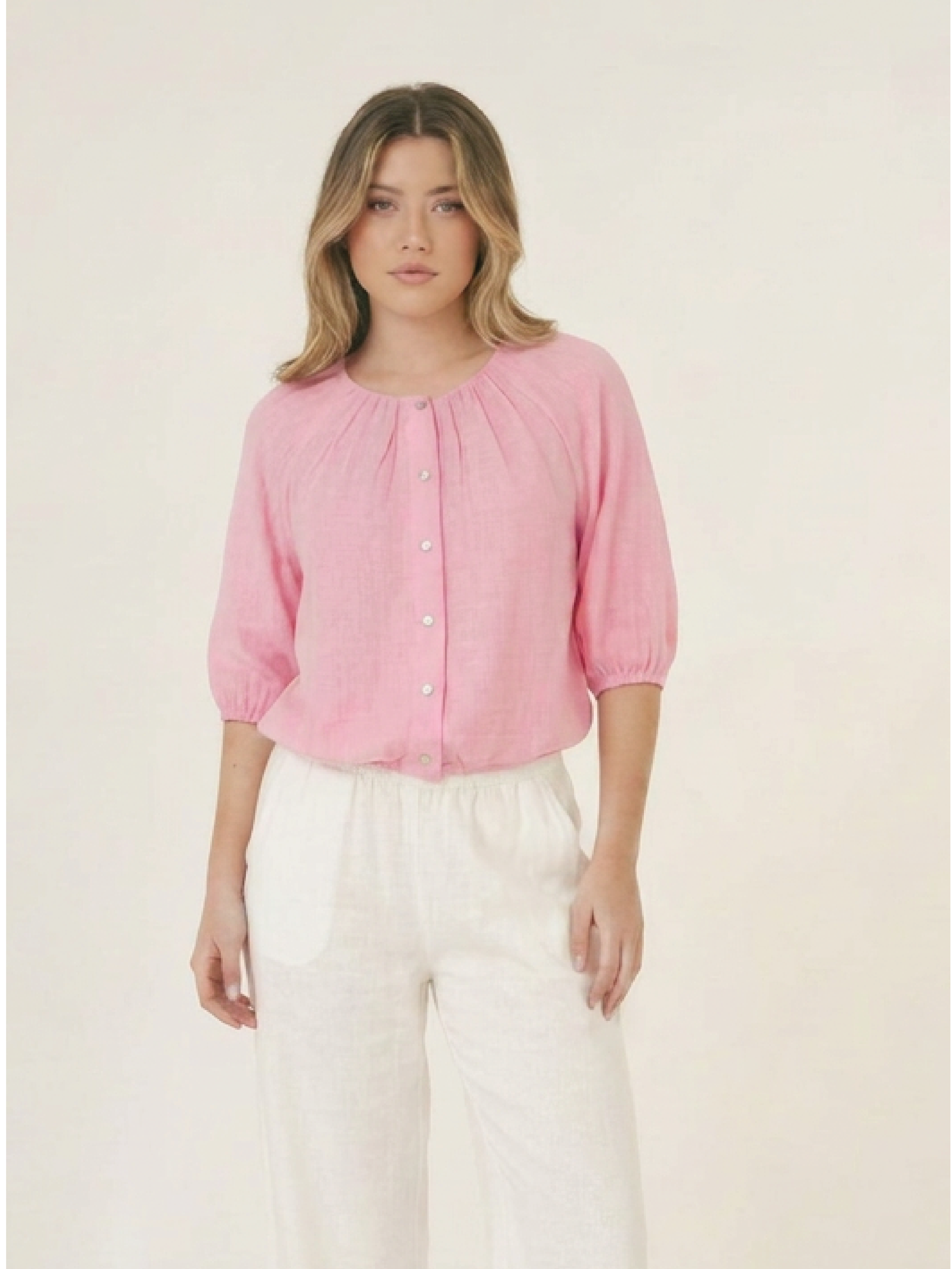 Blusa Yama Rosa
