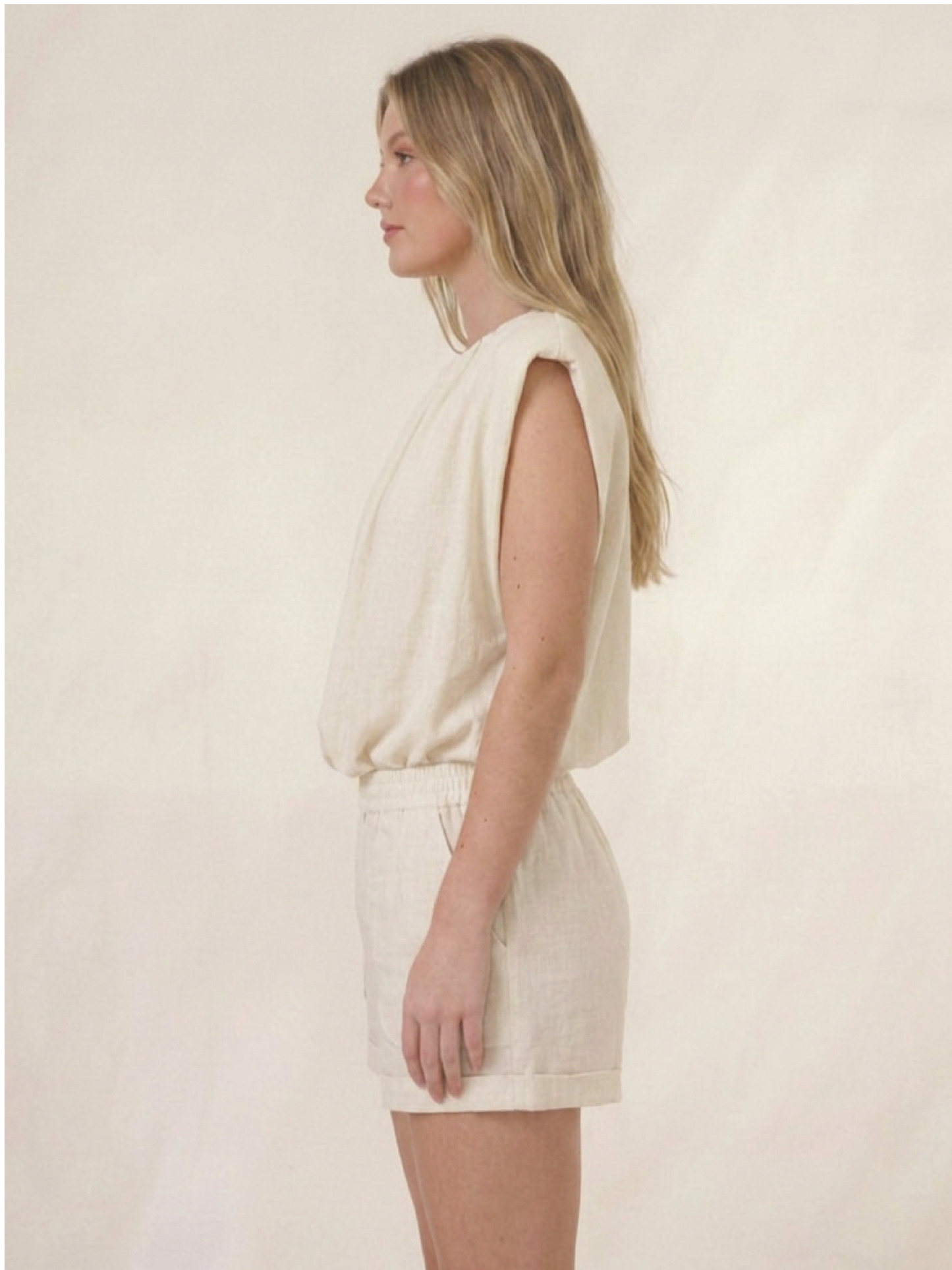 Blusa Kingham Vainilla