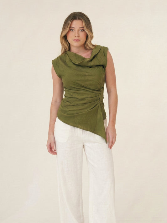 Blusa Melodia Olivo