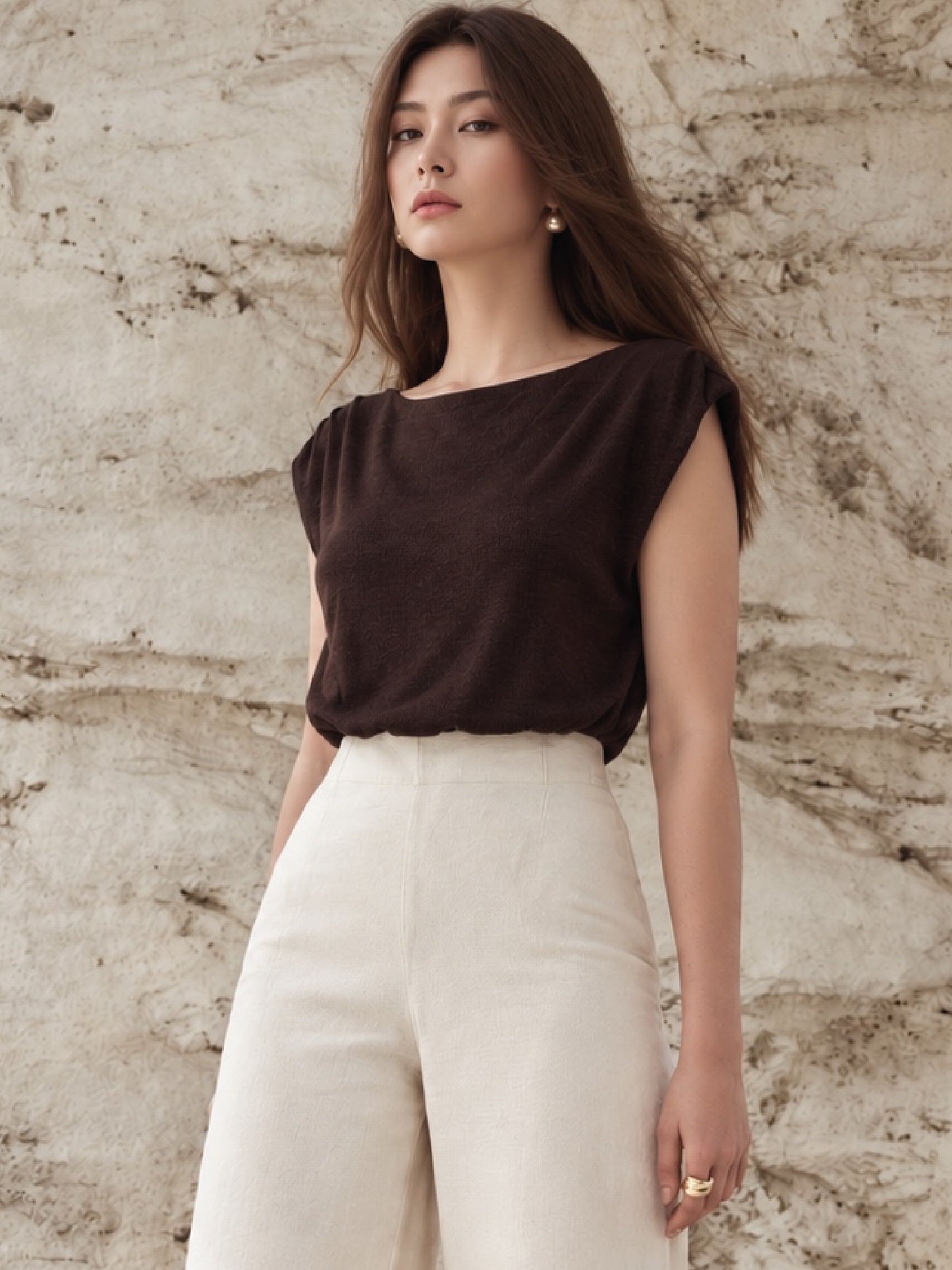 Blusa Angelini Cafe