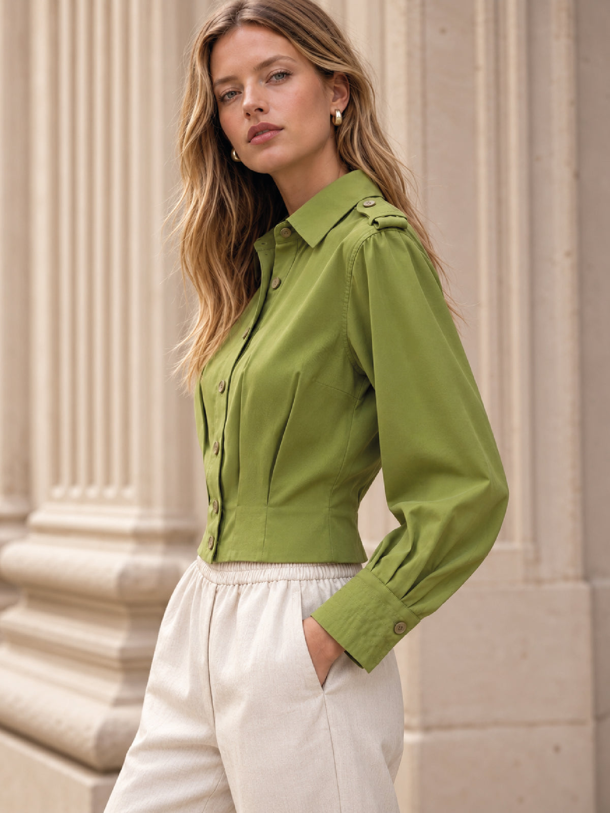 Blusa Orange Verde