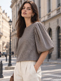 Blusa Shela Café