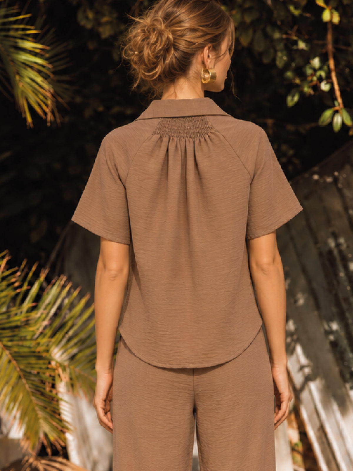 Blusa Zahos Café
