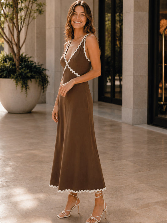 Vestido Largo Mantra Cafe