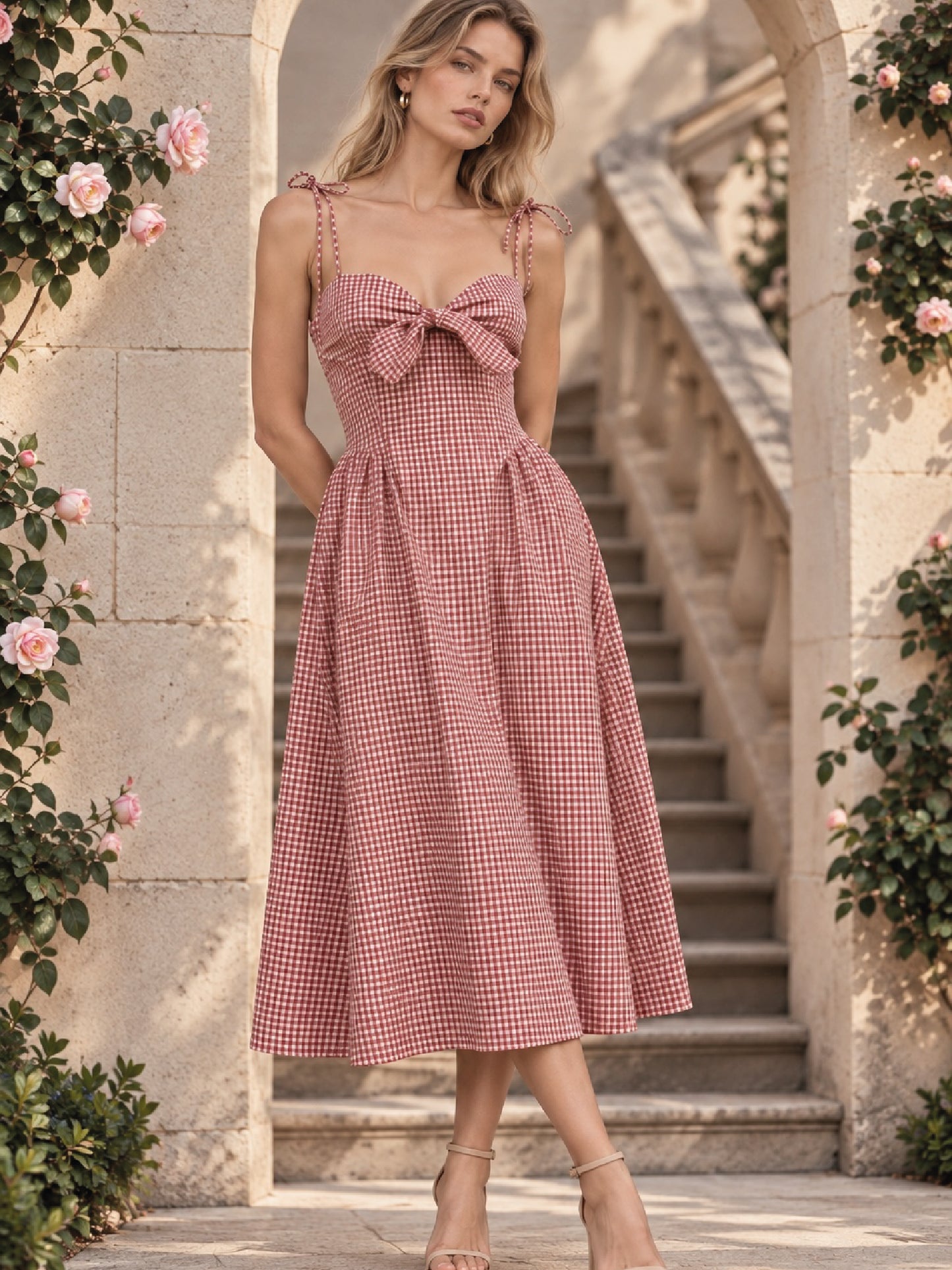 Vestido Brigitte Rojo