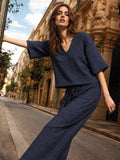Blusa Terra Navy