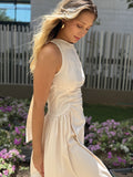Vestido Largo Mistico Sand