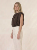 Blusa Kingham Cafe