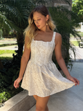 Vestido Corto Ancestral Blanco