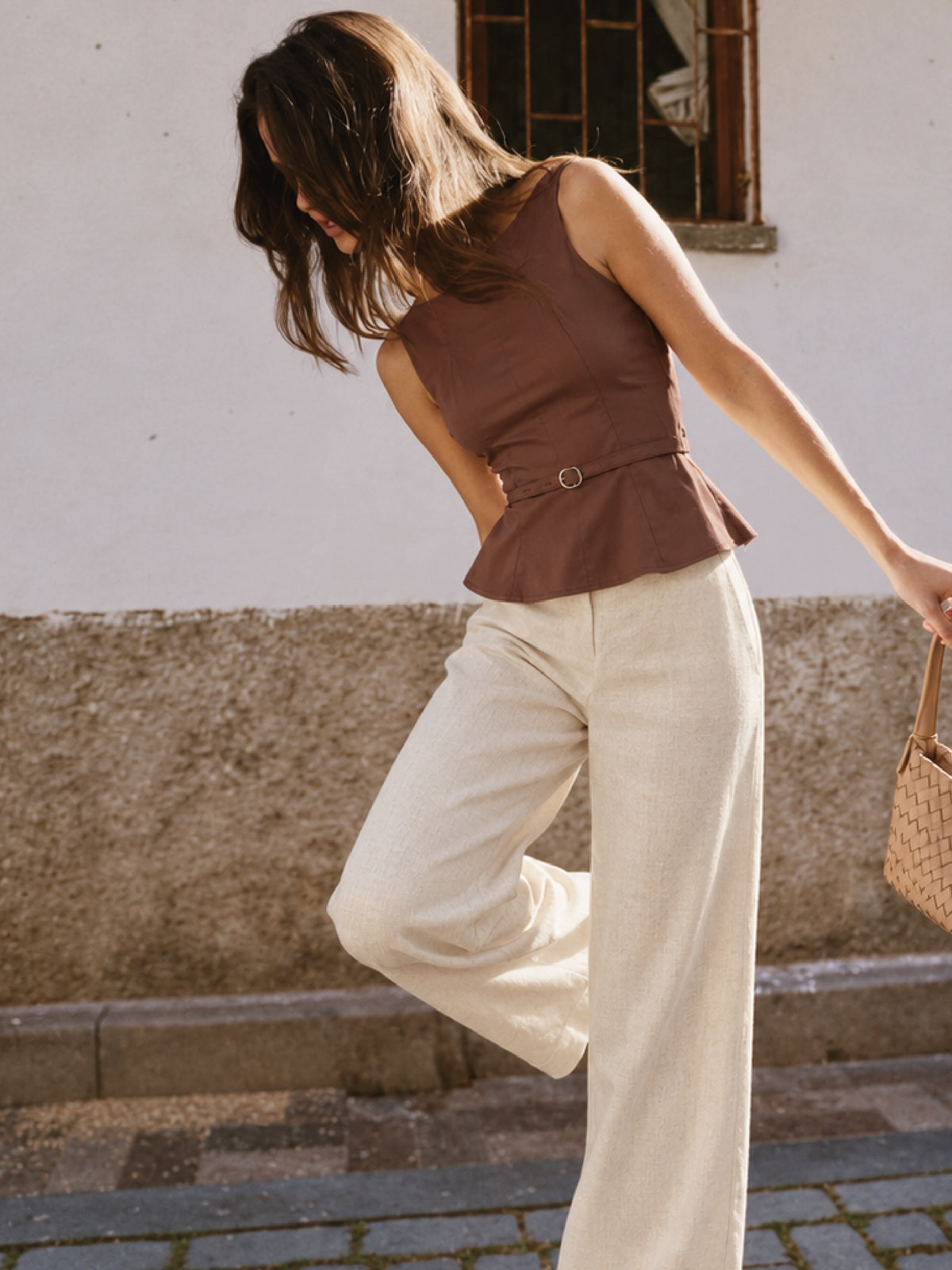 Blusa Amira Café