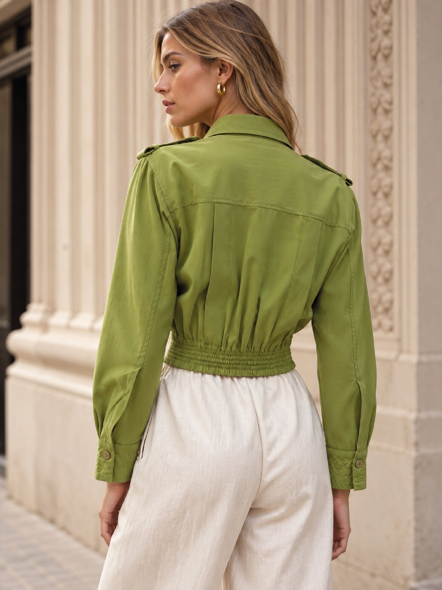 Blusa Orange Verde